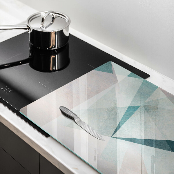 Protège plaque de cuisson Abstraction nette