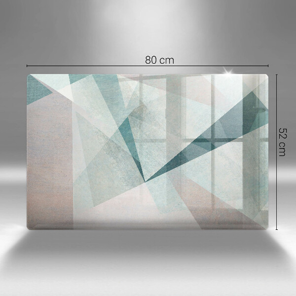 Protège plaque de cuisson Abstraction nette