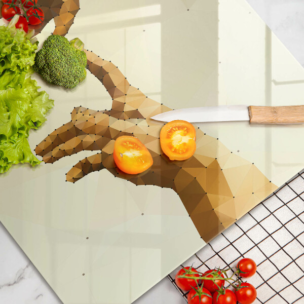 Protège plaque de cuisson Création des mains d'Adam