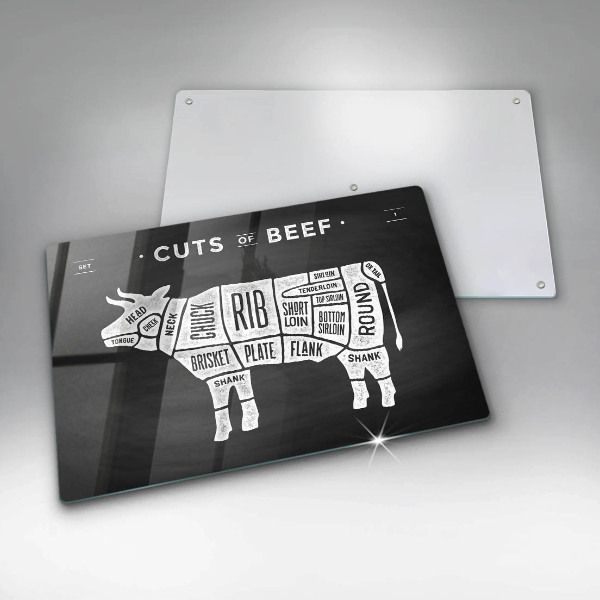 Protège plaque de cuisson Bœuf à la viande de vache
