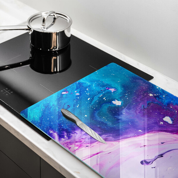 Protège plaque de cuisson Encres d'abstraction