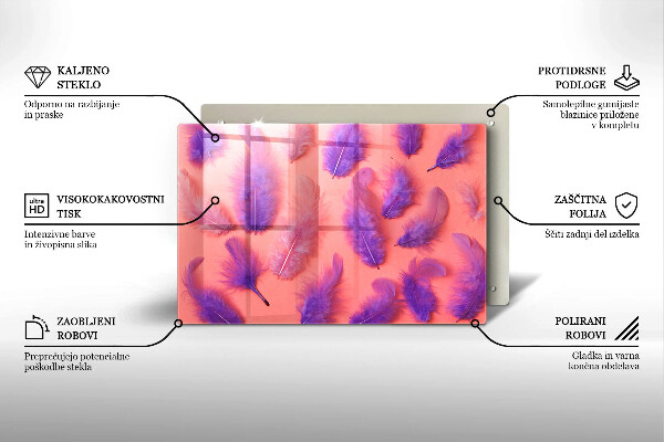 Protection pour plaque de cuisson Plumes moelleuses