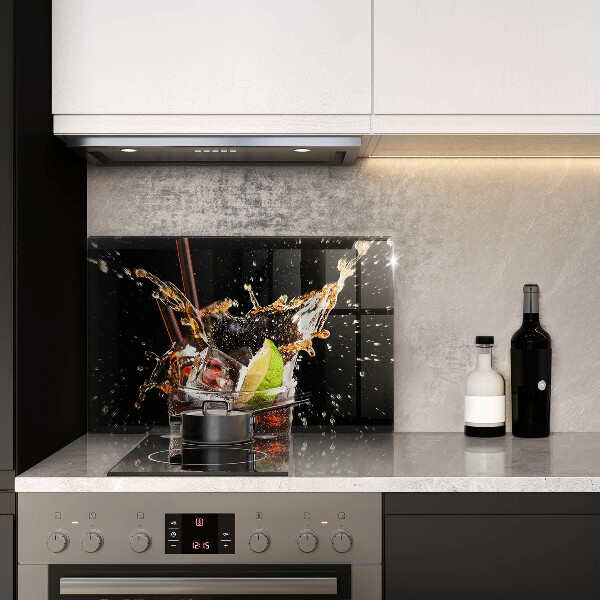 Protège plaque de cuisson Boire avec de la glace