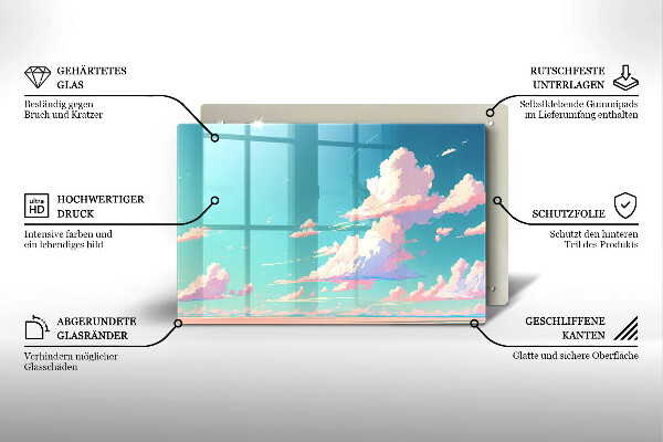 Protection pour plaque de cuisson Le paradis des contes de fées