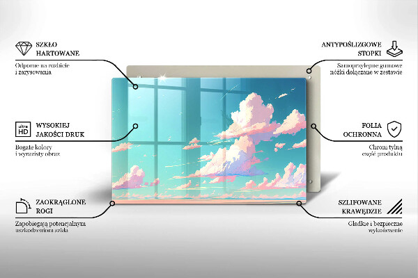 Protection pour plaque de cuisson Le paradis des contes de fées