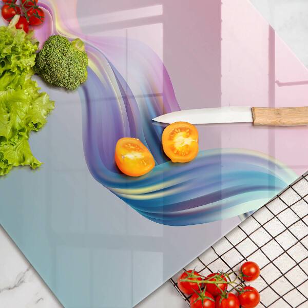 Protection pour plaque de cuisson Abstraction pastel