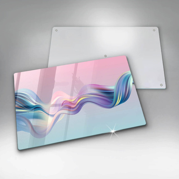 Protection pour plaque de cuisson Abstraction pastel