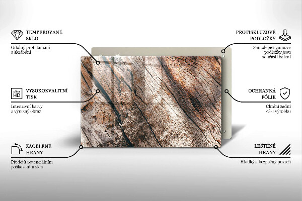 Protège plaque de cuisson Structure bois
