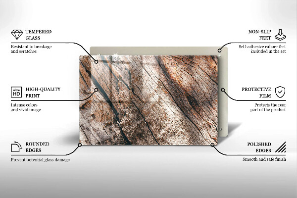 Protège plaque de cuisson Structure bois