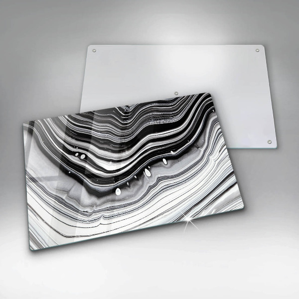 Protège plaque de cuisson Abstraction d'encre