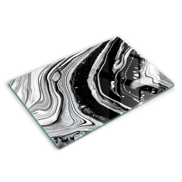 Protège plaque de cuisson Abstraction d'encre