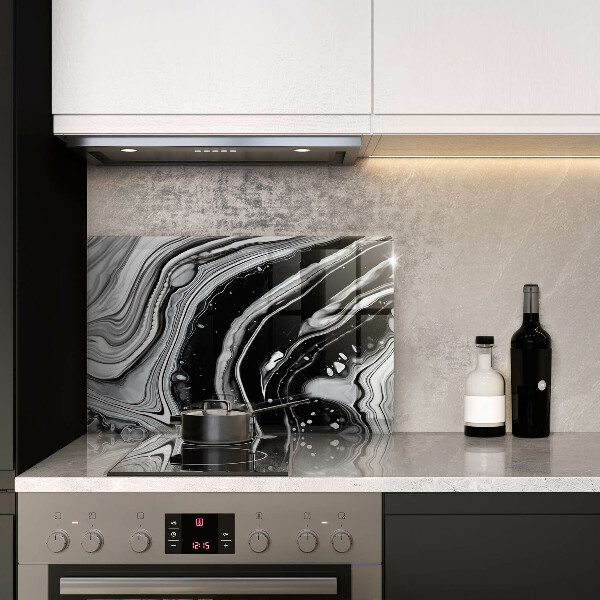 Protège plaque de cuisson Abstraction d'encre