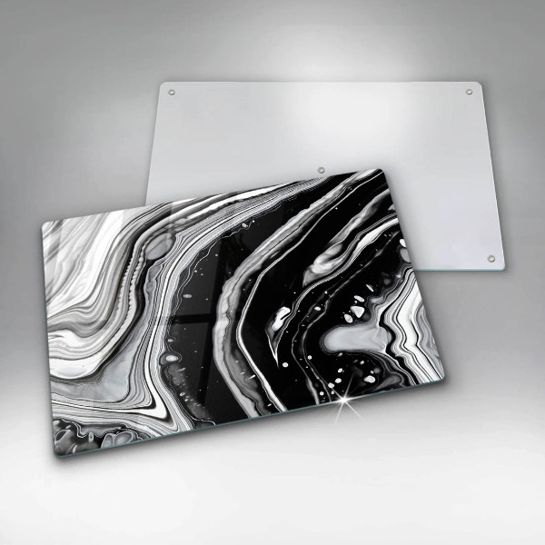 Protège plaque de cuisson Abstraction d'encre