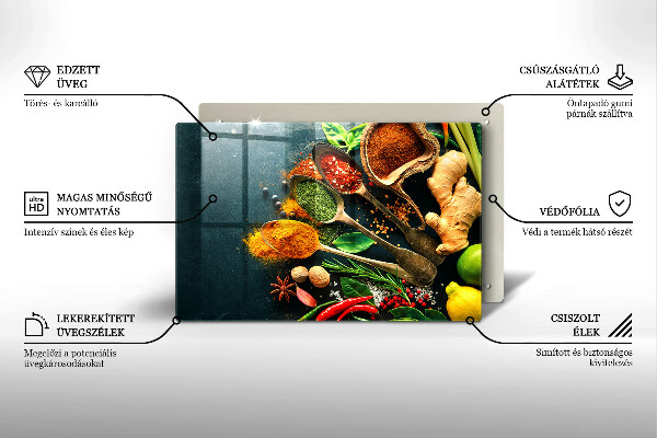 Protège plaque de cuisson Cuillères à épices de cuisine