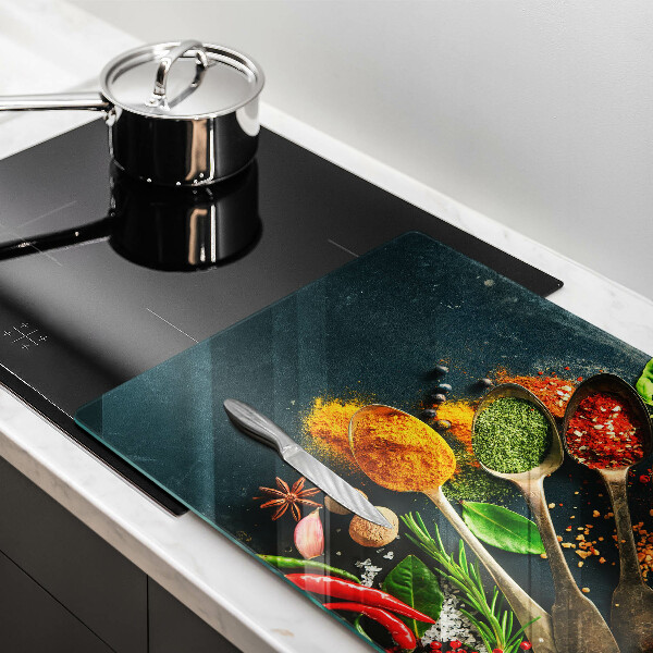 Protège plaque de cuisson Cuillères à épices de cuisine