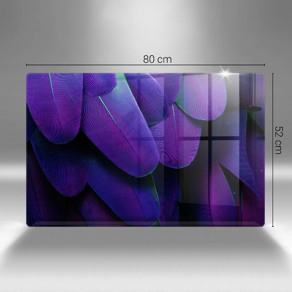 Protection pour plaque de cuisson Plumes de néon