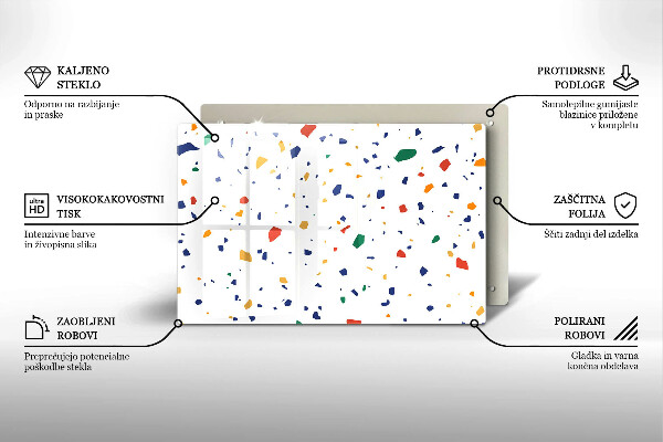 Protection pour plaque de cuisson Grès coloré