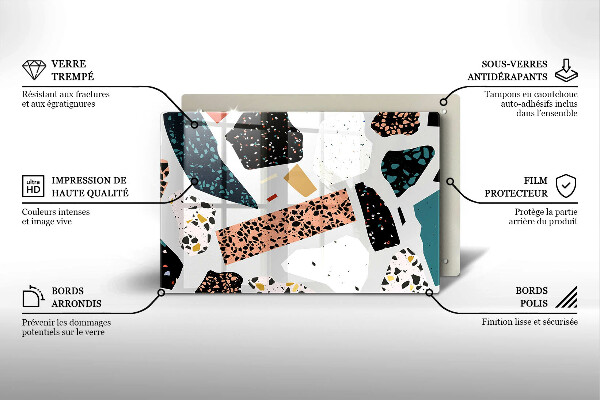 Protection pour plaque de cuisson Grès