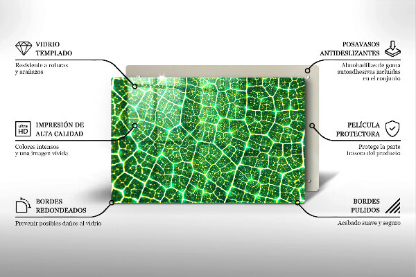 Protection pour plaque de cuisson Structure des feuilles