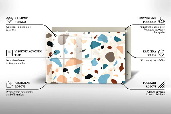 Protection pour plaque de cuisson Grès décoratif