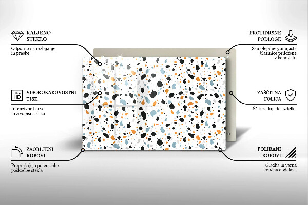 Protection pour plaque de cuisson Grès décoratif