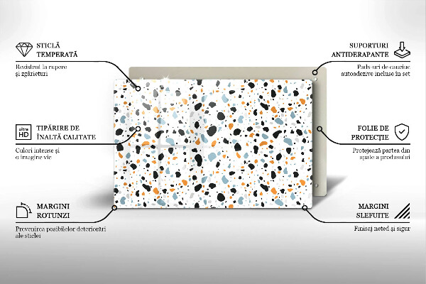 Protection pour plaque de cuisson Grès décoratif