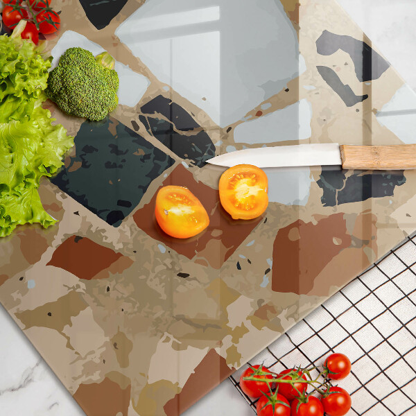 Protection pour plaque de cuisson Assiette pierres décoratives