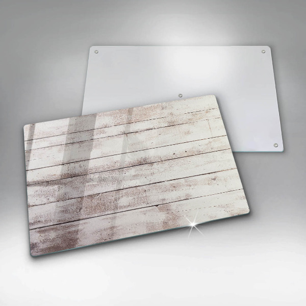 Protège plaque de cuisson Vieilles planches de bois
