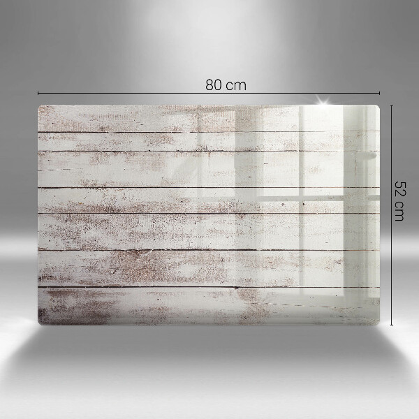 Protège plaque de cuisson Vieilles planches de bois