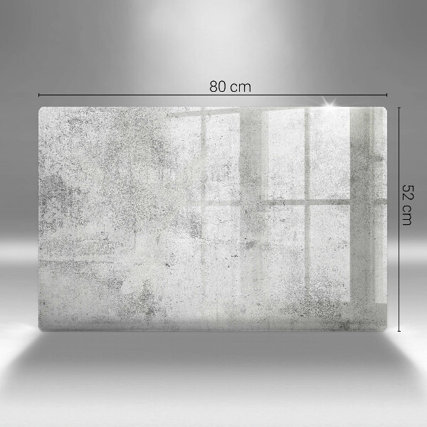 Protection pour plaque de cuisson Texture béton