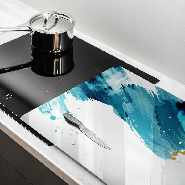 Protection pour plaque de cuisson Taches bleues