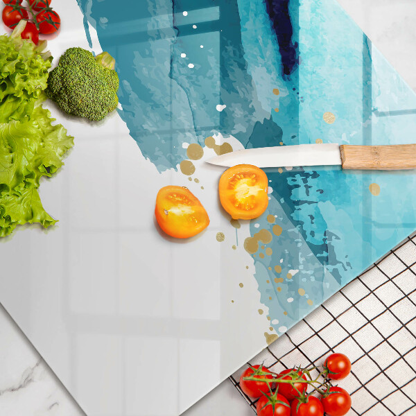 Protection pour plaque de cuisson Taches bleues