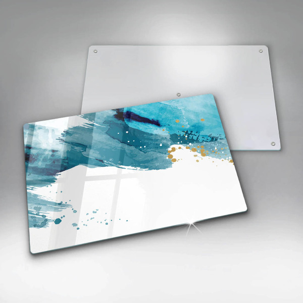 Protection pour plaque de cuisson Taches bleues