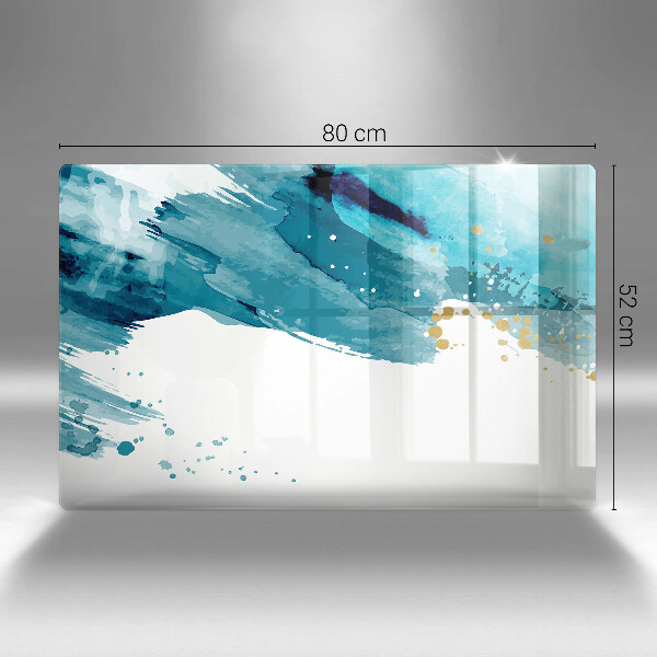 Protection pour plaque de cuisson Taches bleues