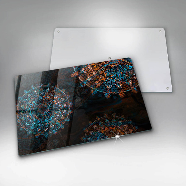 Protège plaque de cuisson Roues vintage bohème