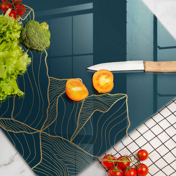 Protège plaque de cuisson Montagnes abstraites