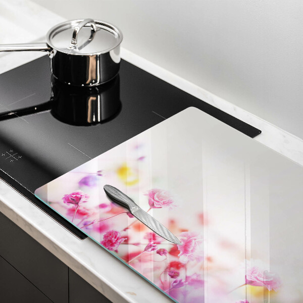 Protège plaque de cuisson Prairie fleurie