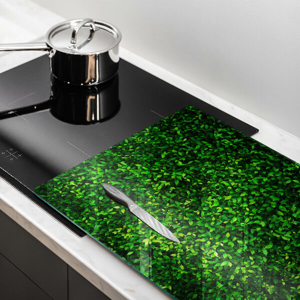 Protège plaque de cuisson Plante à petites feuilles