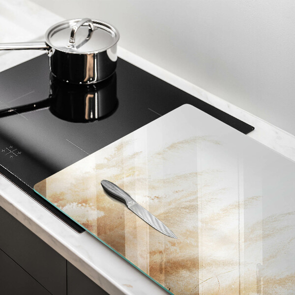 Protège plaque de cuisson Herbe de la pampa