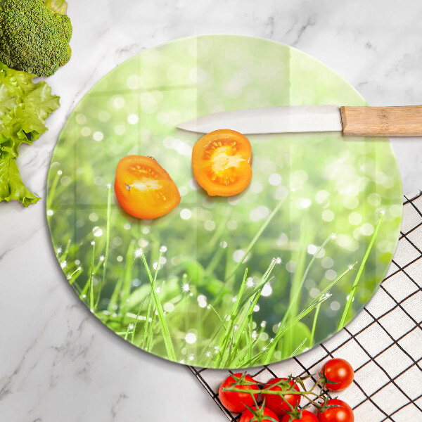 Protection plaque induction Nature - herbe et rosée