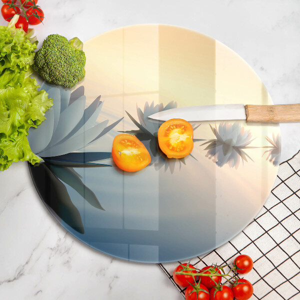 Protection plaque induction Fleurs de lys sur l'eau