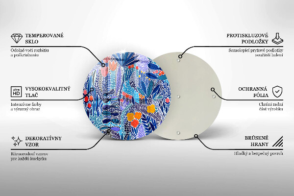 Protection plaque induction Prairie peinte