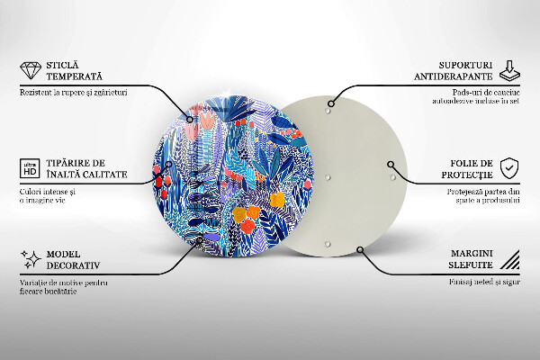 Protection plaque induction Prairie peinte