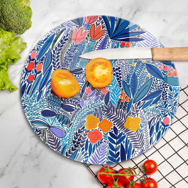 Protection plaque induction Prairie peinte