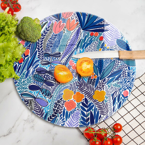 Protection plaque induction Prairie peinte