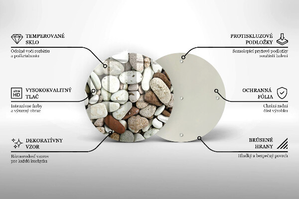 Protection plaque induction Fond de petites pierres