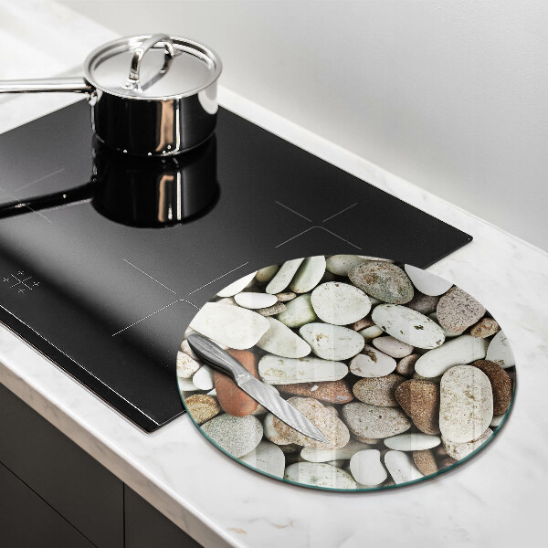 Protection plaque induction Fond de petites pierres