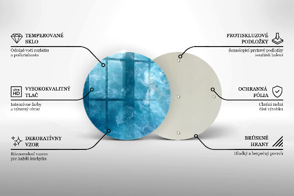 Protection plaque induction L'eau bleue