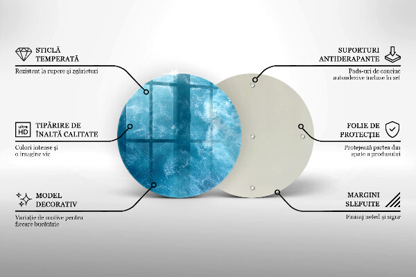 Protection plaque induction L'eau bleue