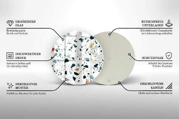 Protection plaque induction Grès clair